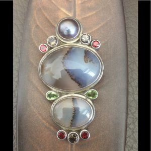 Stunning Pendant Stamped